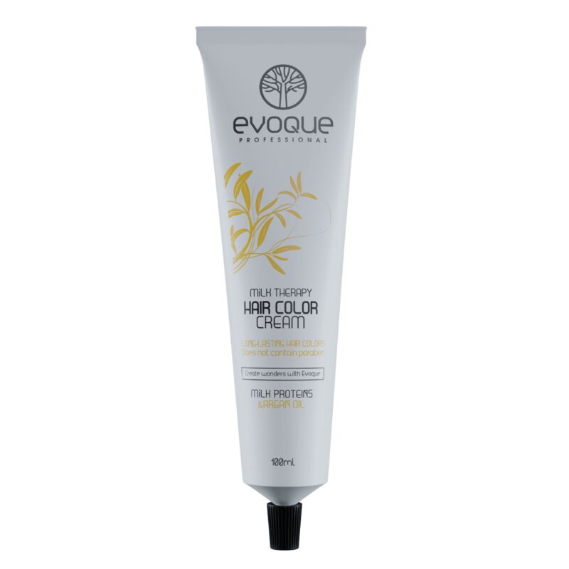 Evoque Milk Therapy Color Cream 100ml: Κρέμα βαφής Μαλλιών για Διαρκή Βαφή και Θρέψη!